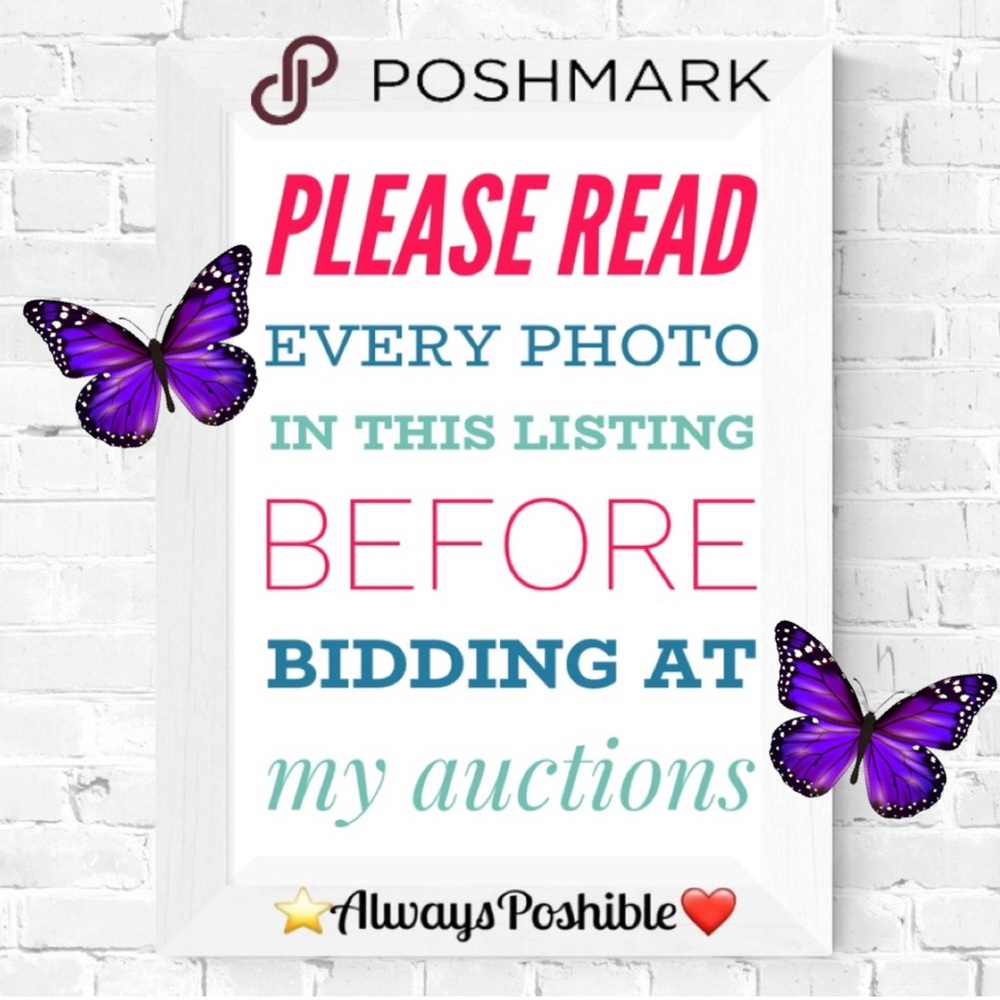 PLEASE READ BEFORE BIDDING